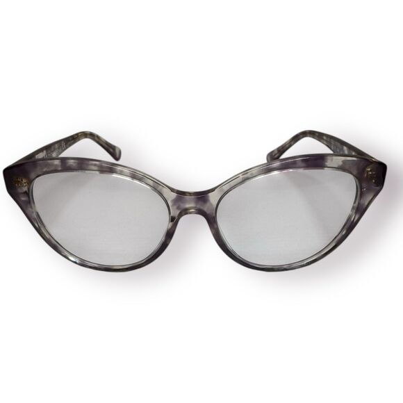 Ralph Lauren Eyeglasses RA7116 5849 Spotted Havana Lilac Cat‎ Eye 54-16-145mm - Picture 1 of 11